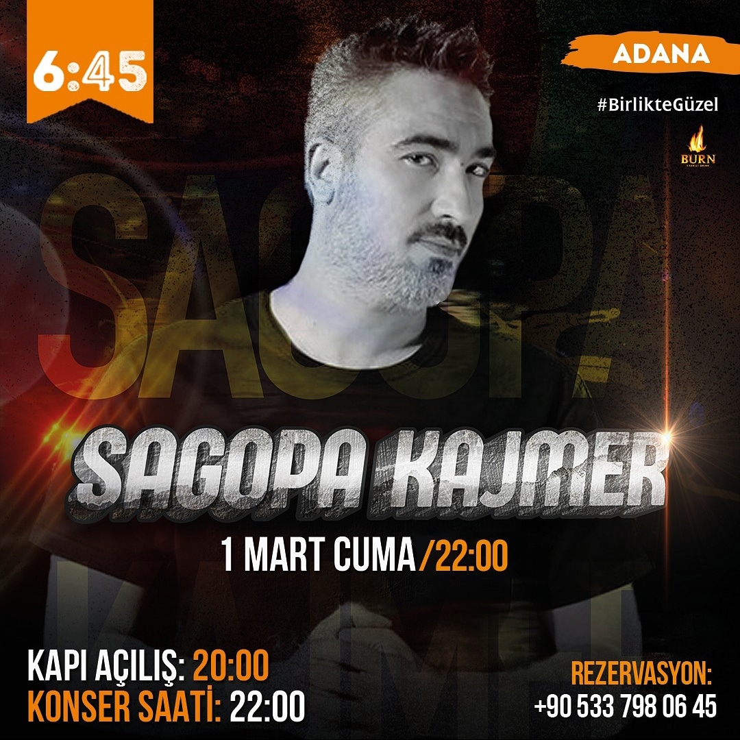 Konser - Sagopa Kajmer Adana Konseri