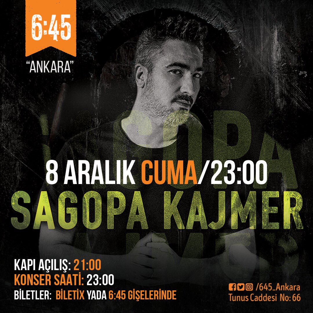 Konser - Sagopa Kajmer Ankara Konseri
